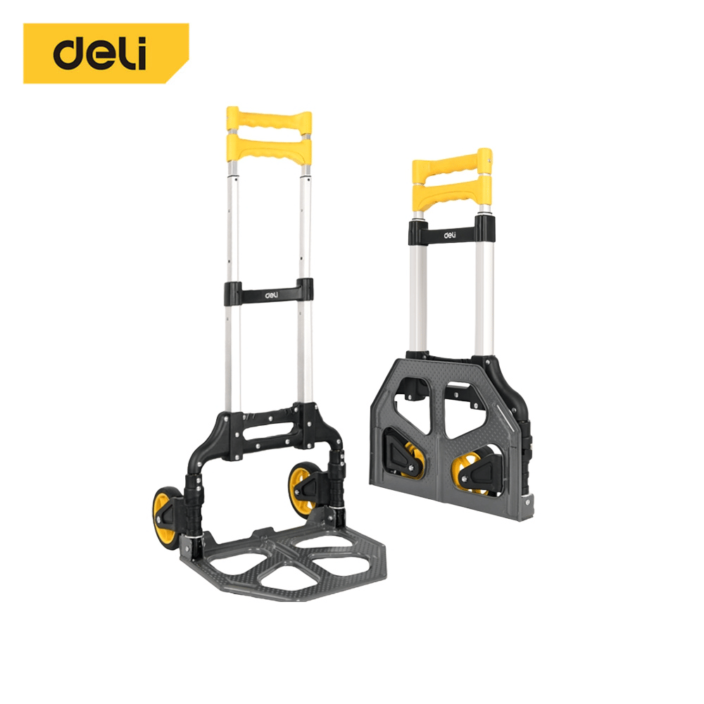 รถเข็นของ DELI EDL434100-YL-01 สีดำ_0